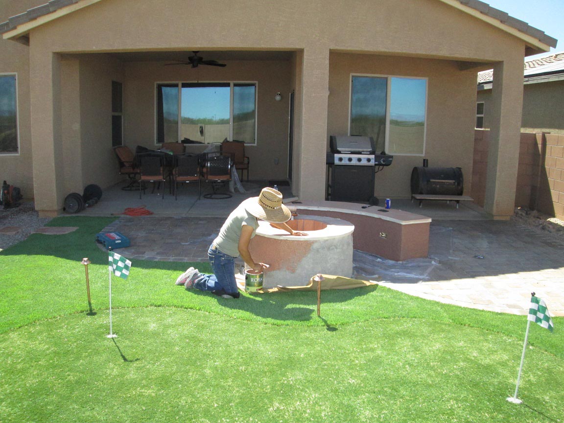 Man of the Soil crew at work