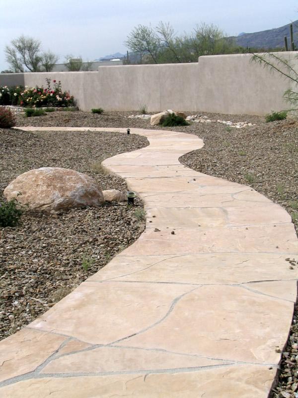 Walkway project by Man of the Soil